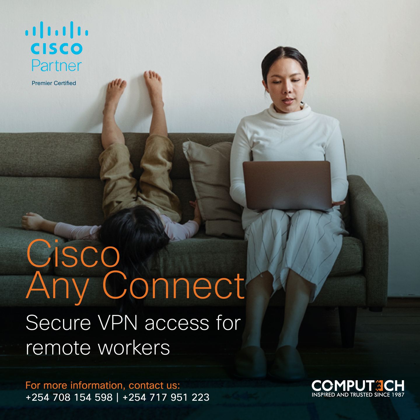 Figure 3: Enjoy Adaptive VPN security from anywhere