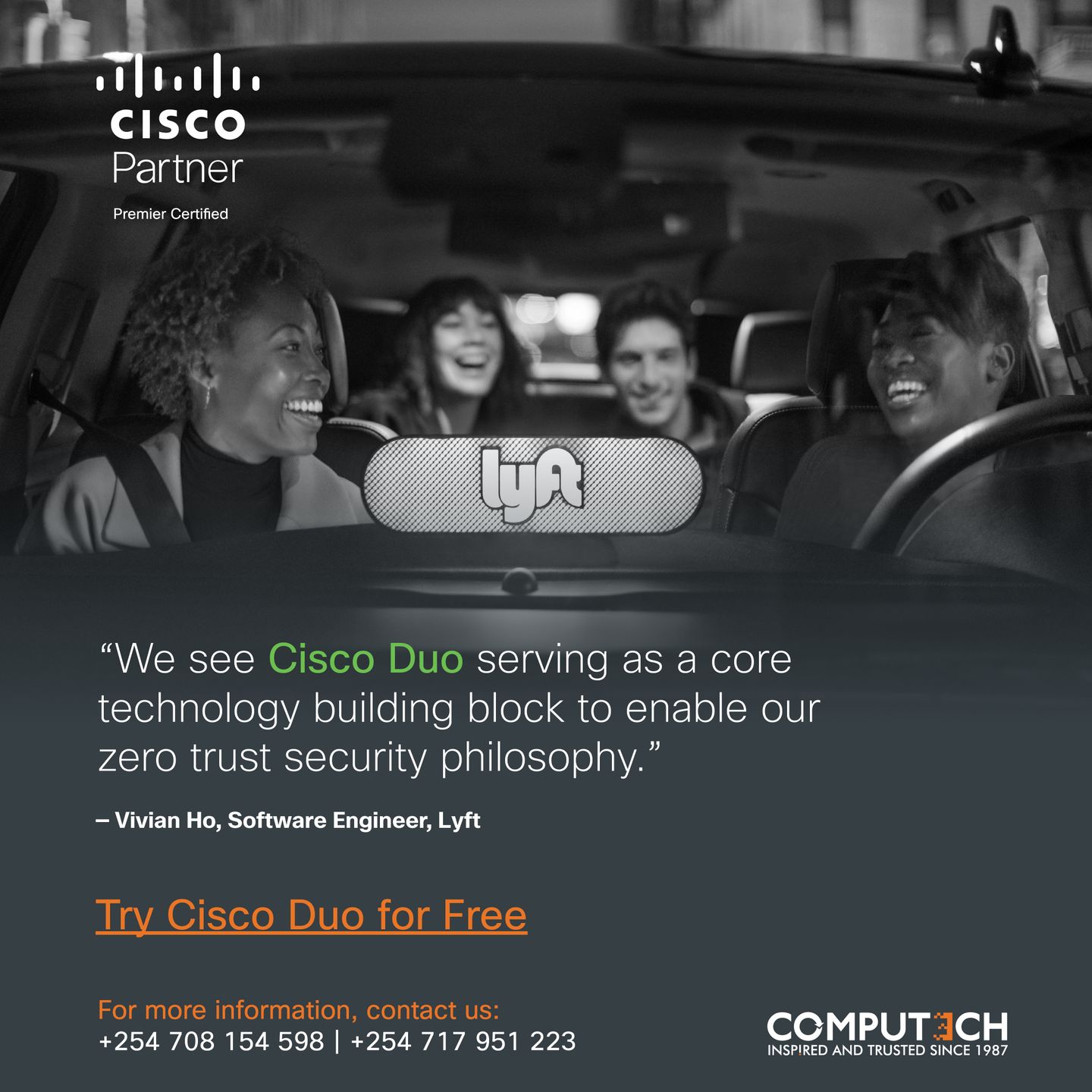 Figure 1:Computech Limited: Cisco Duo Reseller in Kenya, Tanzania, Rwanda and Uganda