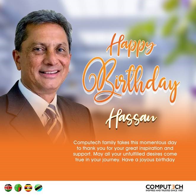 Figure 1: Happy Birthday to Computechs CEO Mr. Hassan Popat