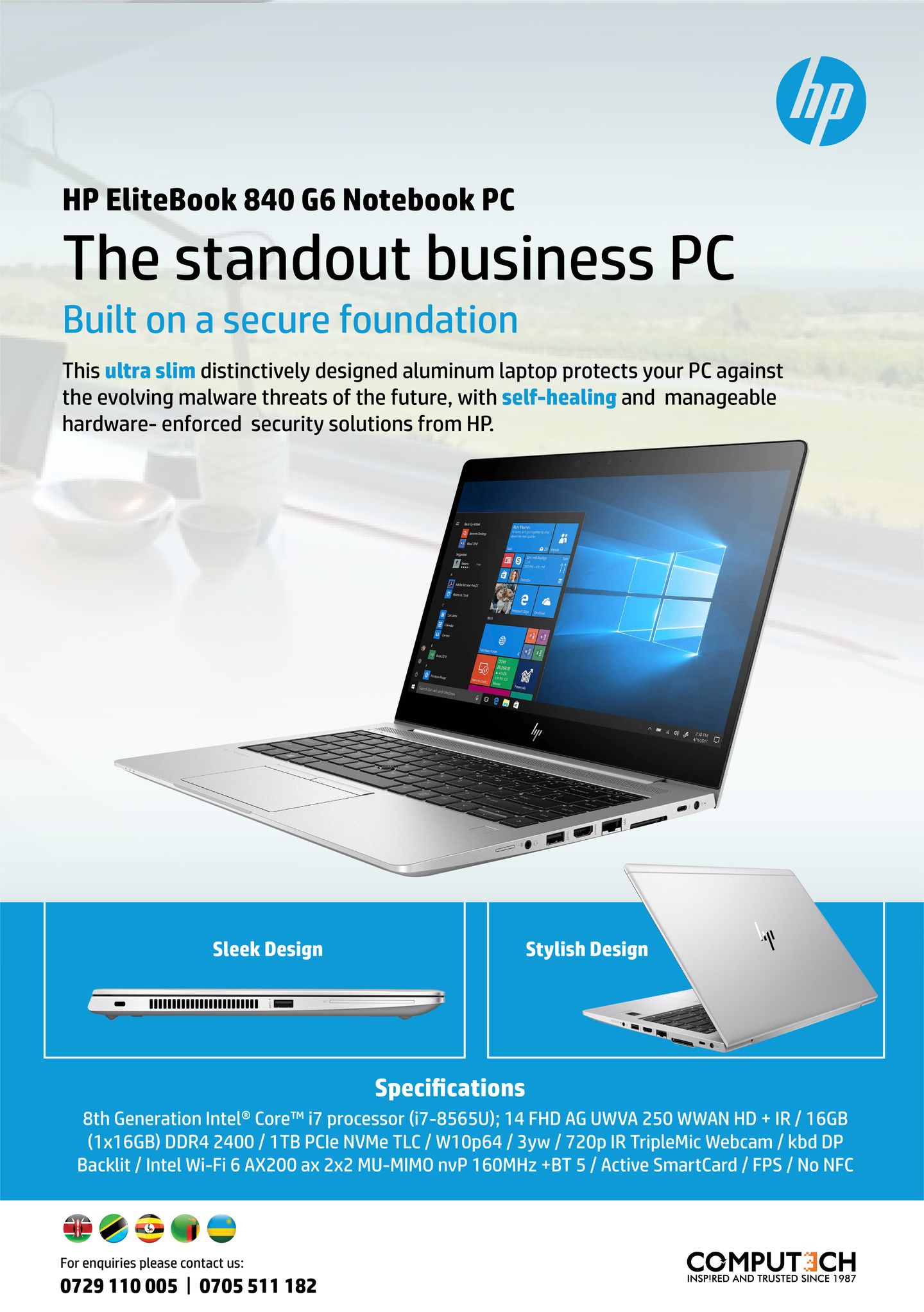 Figure 3: Best Prices for HP Laptops in Kenya, Nairobi. Computech Limited: HP Authorized laptop Seller for the best HP Prices.