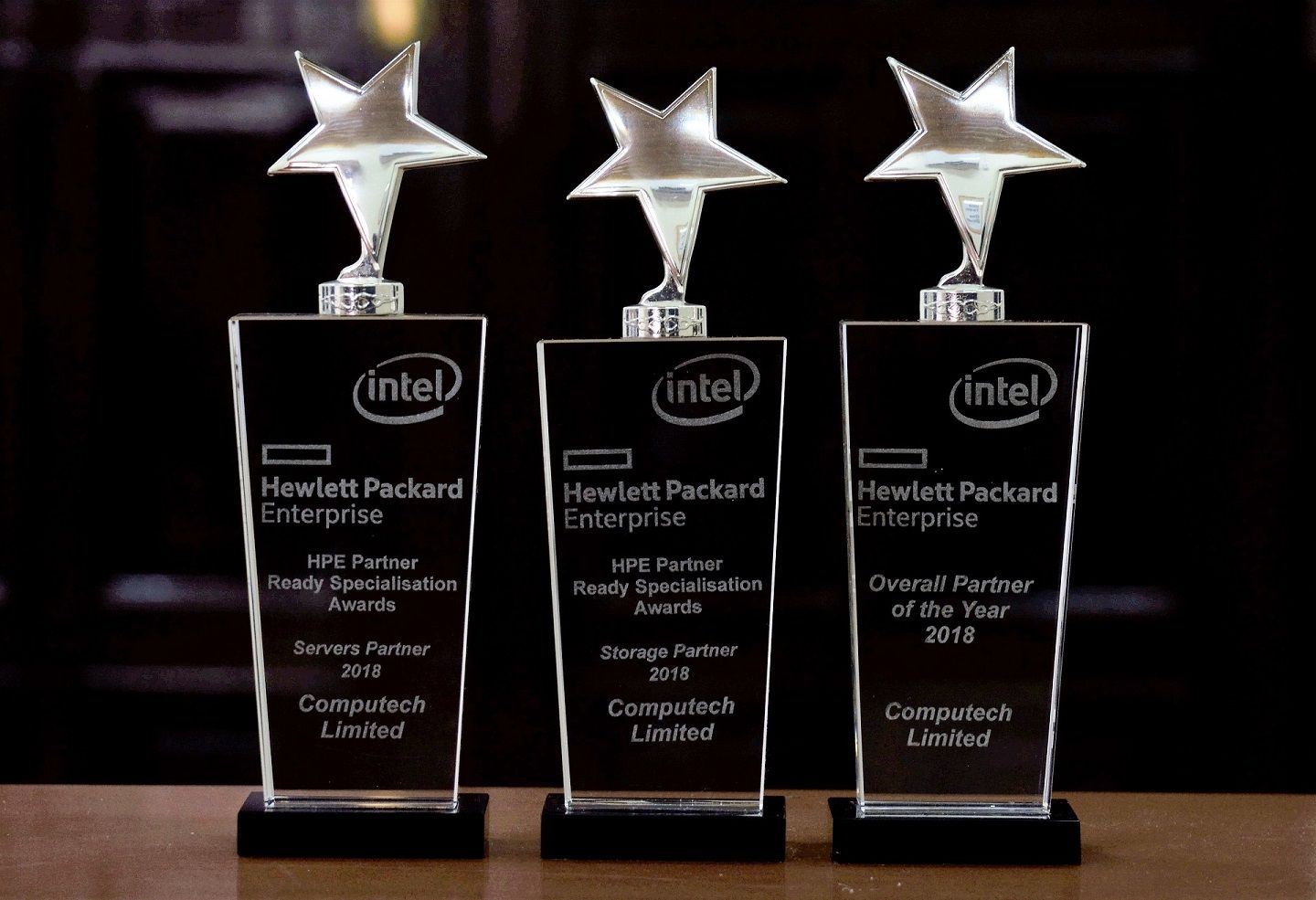 Computech’s 3 awards won at the event, the highest number won by any partner