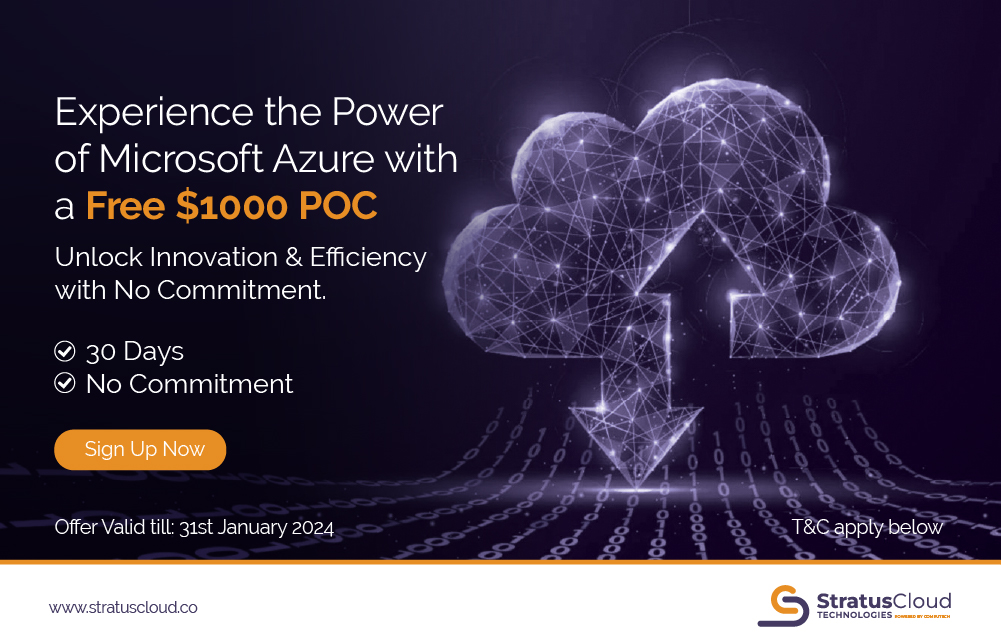 Experience the Power of Microsoft Azure with a Free $1000 POC