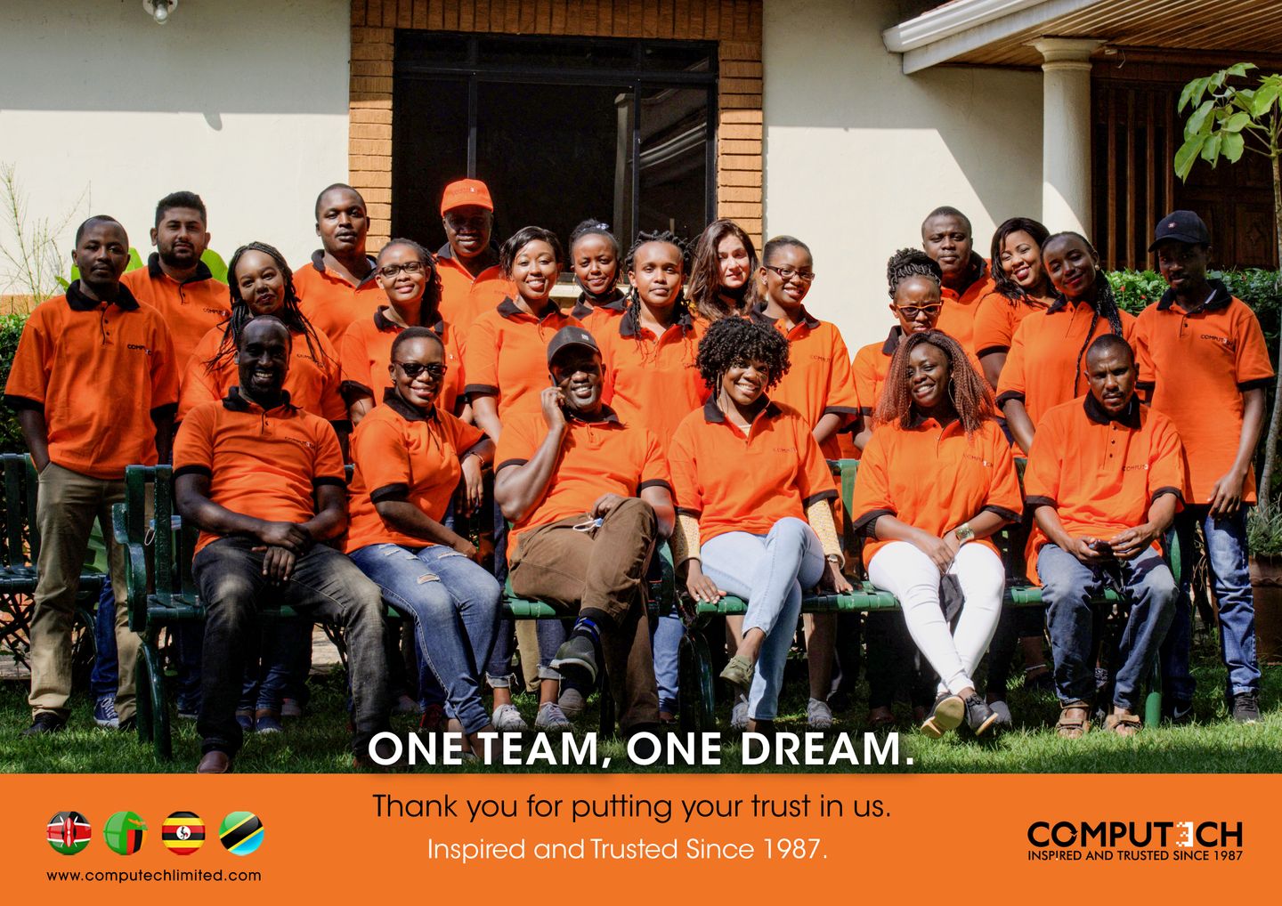 Figure 1: One Team, One Dream. Leading IT solutions & IT systems integrator in East & Central Africa