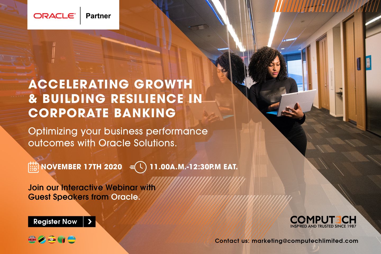 Accelerating Growth & Building Resilience in Corporate Banking with Oracle Solutions.